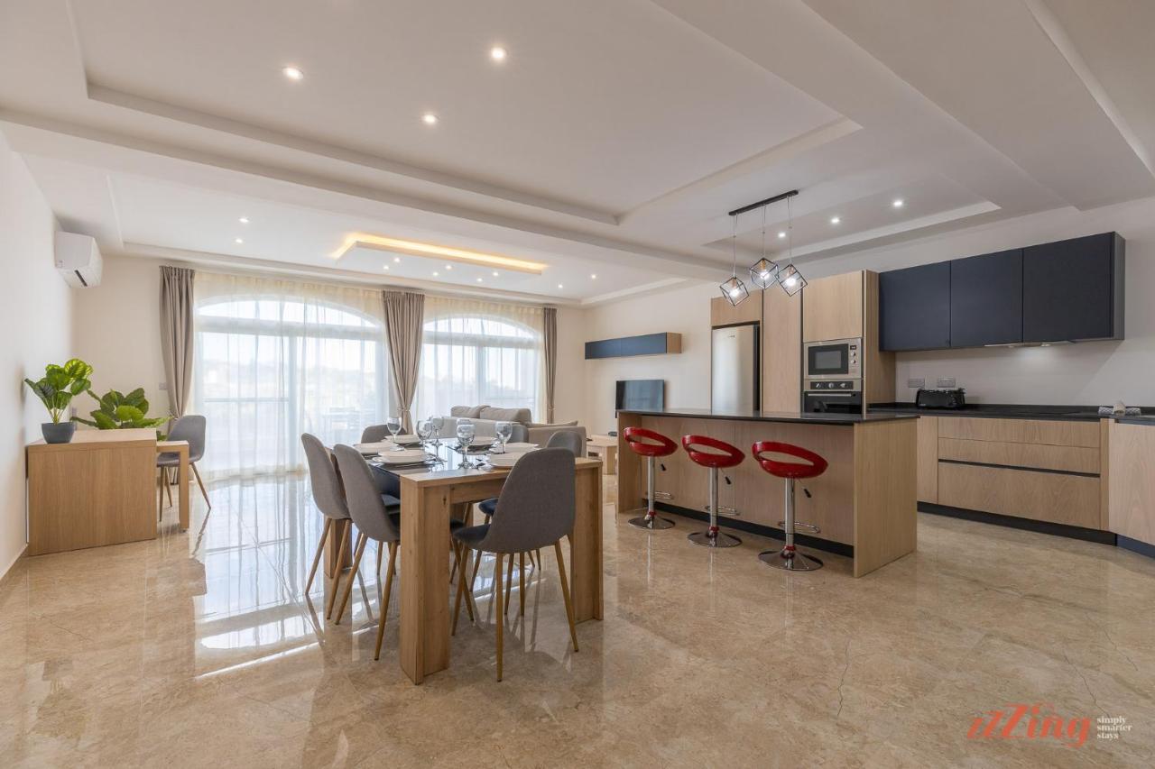 Gozo - Apartment With Stunning Views & Shared Pool Xagħra Eksteriør billede