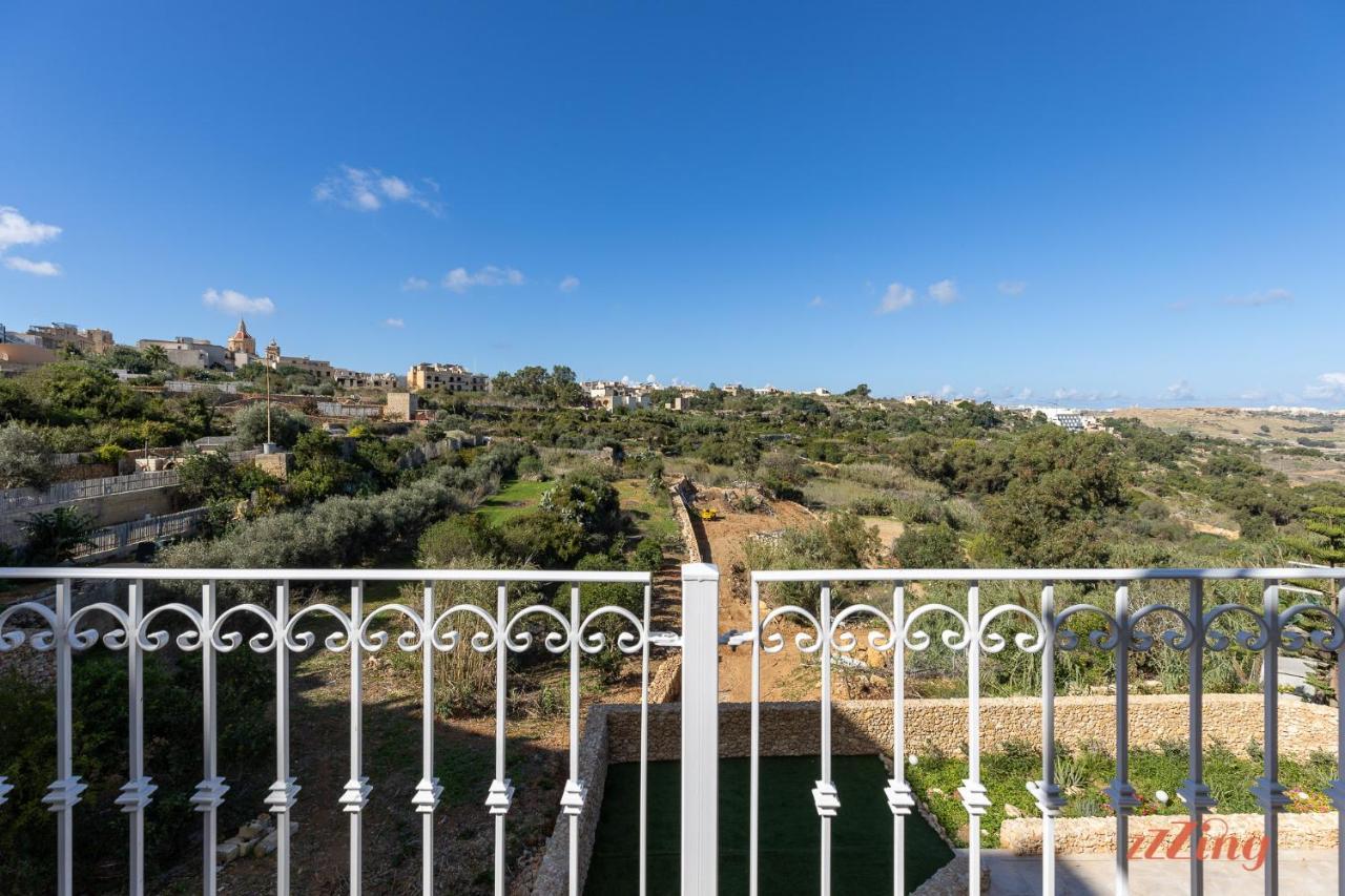 Gozo - Apartment With Stunning Views & Shared Pool Xagħra Eksteriør billede